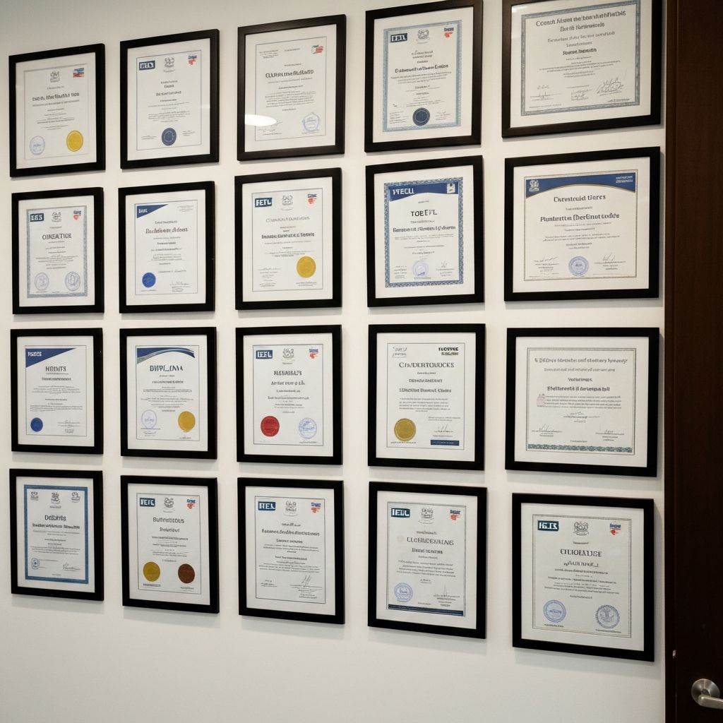 International Certifications